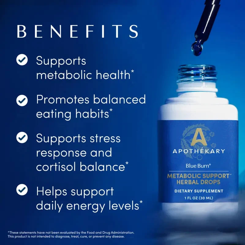 Apothékary Metabolic Duo Herbal Drops for Blood Sugar Support