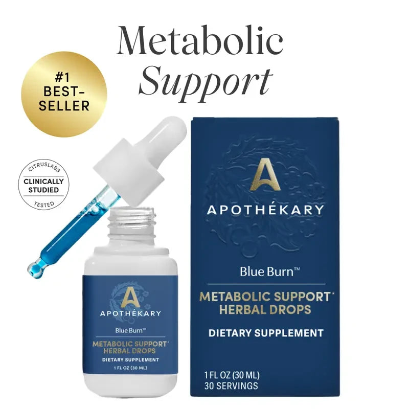 Blue Burn Metabolic Support Herbal Drops