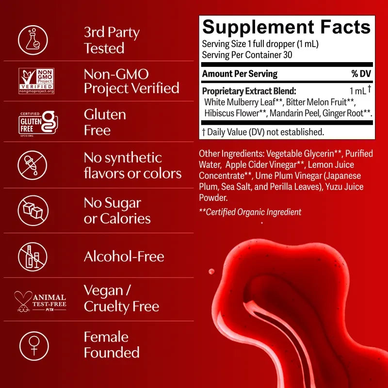 Apothékary Sugar Kick Liquid Herbal Drops