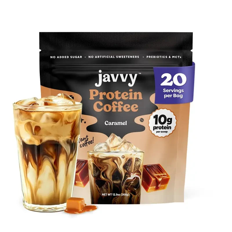 Caramel Protein Iced Coffee